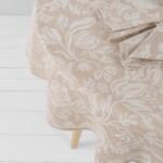 GARDA Obrus okrúhly/oválny hnedý