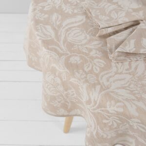 GARDA Obrus okrúhly/oválny hnedý