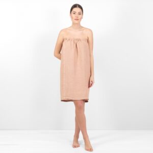 PURO zavinovacia osuška púdrová hnedá