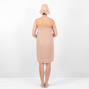 PURO zavinovacia osuška púdrová hnedá