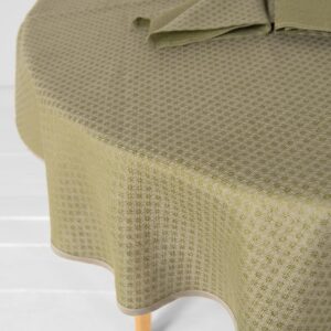 TONY Obrus okrúhly/oválny zelený