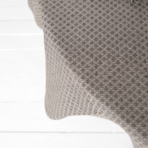 TONY Obrus okrúhly/oválny hnedý