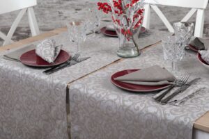 ATLANTA Bežúň na stôl sivý