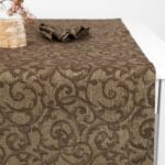 ATLANTA Behúň na stôl hnedý