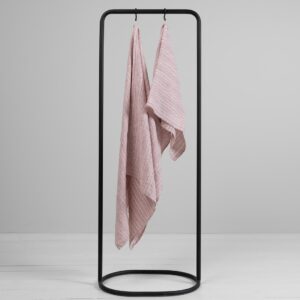 PURO Osuška pruhovaná ružová