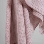 PURO Osuška pruhovaná ružová