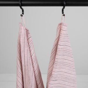 PURO Osuška pruhovaná ružová