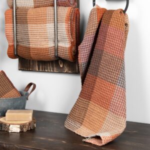 BINGO Osuška hnedá kockovaná