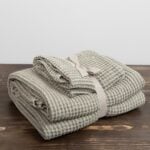 BINGO Osuška sivozelená