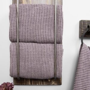 BINGO Osuška sivo fialová