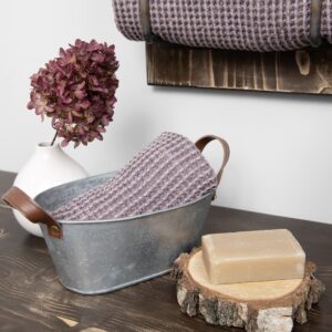 BINGO Osuška hnedá kockovaná