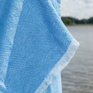 MADEIRA Plážová osuška svetlomodrá