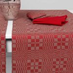 WILLOW Behúň na stôl červený