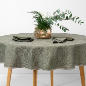 WILLOW Obrus okrúhly/oválny zelený