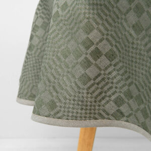 WILLOW Obrus okrúhly/oválny zelený