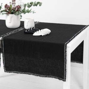 ALBA Behúň na stôl čierny