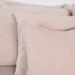 ROYAL Obliečka na vankúš biela kakaová