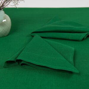 LUNA Stolová servítka smaragdovo zelená