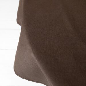 LUNA Obrus okrúhly/oválny hnedý