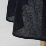 ISLA Obrus okrúhly/oválny čierno-modrý