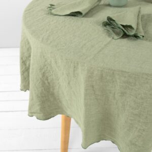 ARVO Obrus okrúhly zelený