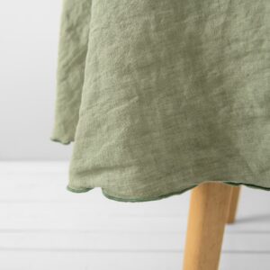 ARVO Obrus okrúhly zelený