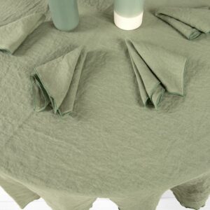 ARVO Obrus okrúhly zelený