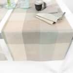 NATA Behúň na stôl zelenkavý