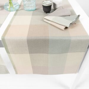 NATA Behúň na stôl zelenkavý