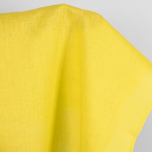 Ľanová látka vo farbe sulphur spring