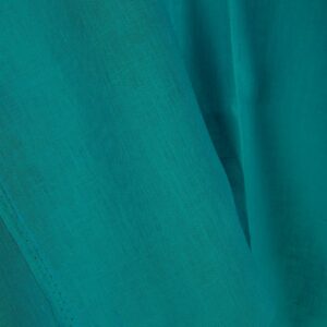 Ľanová látka vo farbe tile blue