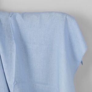 Ľanová látka hladká bledo svetlomodrá