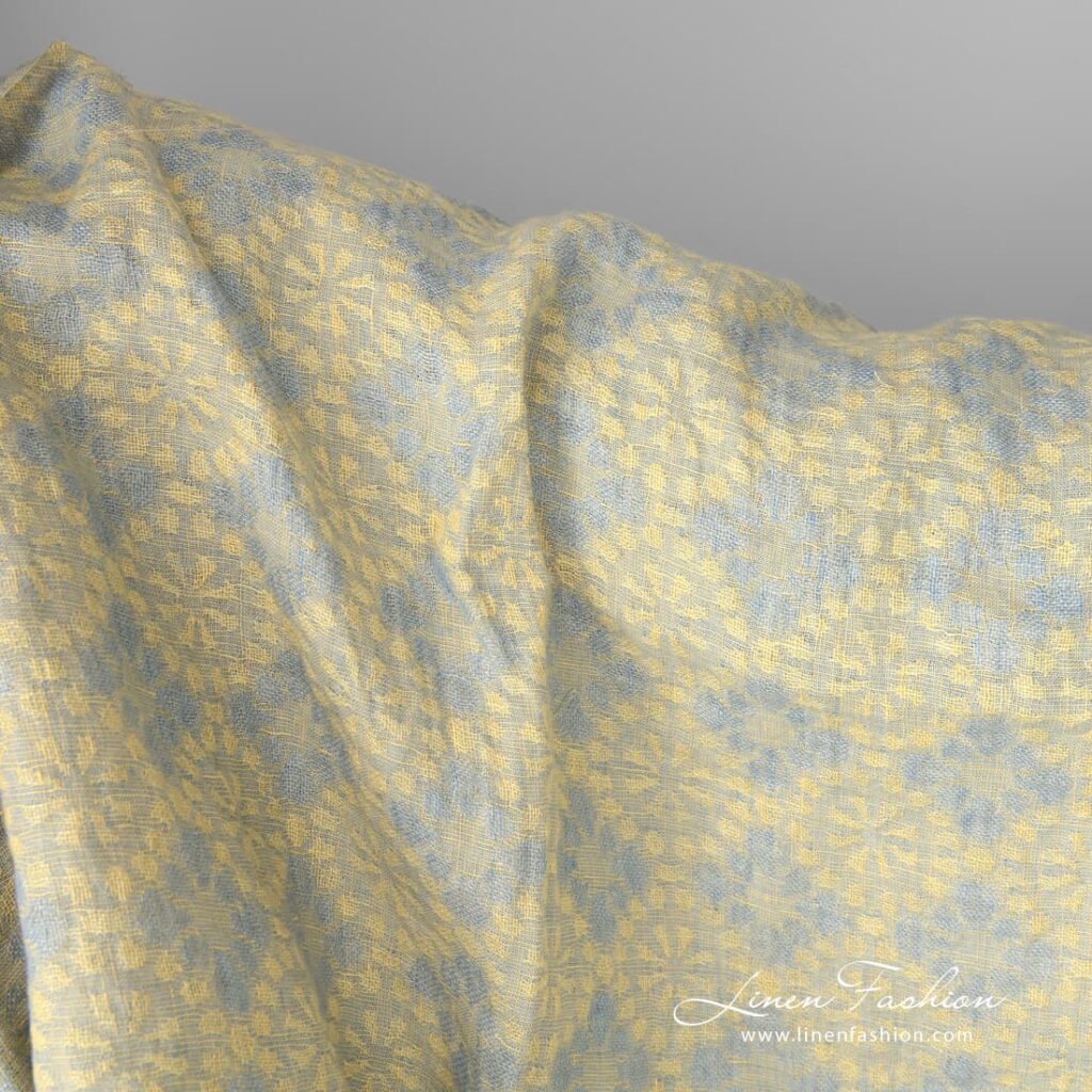 Linen fabric can be used for sewing stylish home textile items, clothing, bags and other accessories.
