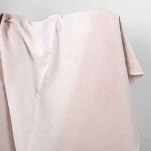 Ľanovo-bavlnená tkanina hnedoružovej farby