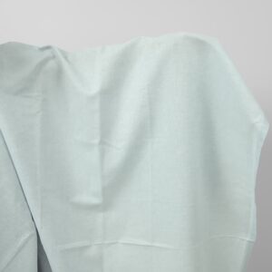 Široká ľanovo-bavlnená látka bledotyrkysová farba