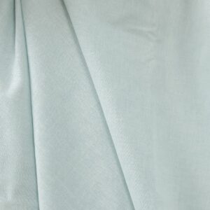 Široká ľanovo-bavlnená látka bledotyrkysová farba