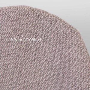 Ľanovo-bavlnená hrubá látka orgovánová a sivá cikcak praná