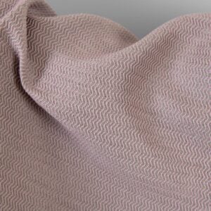 Ľanovo-bavlnená ťažká tkanina fialový a sivý cikcak