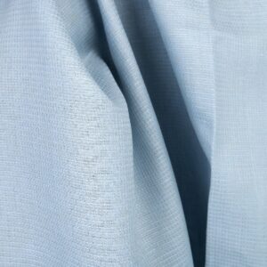 Ľanová látka bledo sivo-modrá vafľová