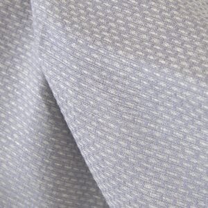 Ľanovo-vlnená tkanina fialový a biely drobný vzor