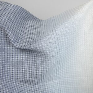 Bavlnená konopná vafľová modrozelená látka