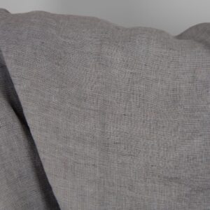 Praná ľanová látka zmes sivých odtieňov