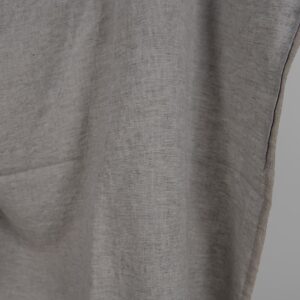 Praná ľanová látka zmes sivých odtieňov