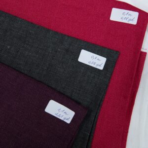 Odstrižky ľanových látok, sada č.672