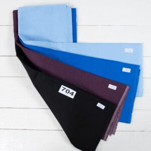 Ľanové odstrižky látky, sada č. 704