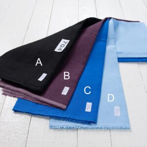 Ľanové odstrižky látky, sada č. 704