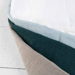 Ľanové odstrižky látky, sada č. 784