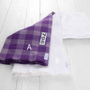 Ľanovo-bavlnené strihy látok, súprava č. 796