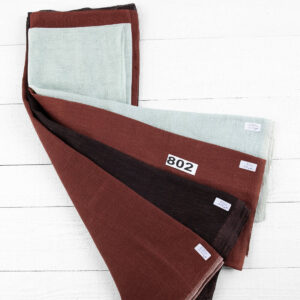 Ľanové odstrižky látky, sada č. 802