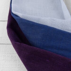 Ľanové odstrižky látky, sada č. 803